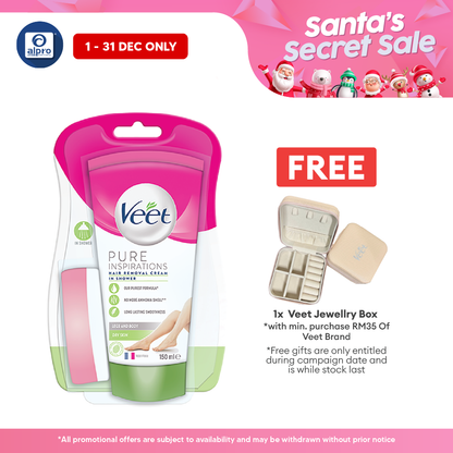 Veet In-Shower Hair Removal Dry CR 150ml Alpro Pharmacy