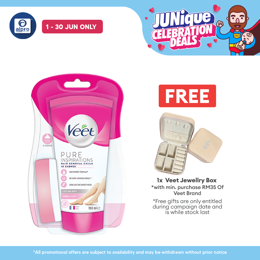Veet In-Shower Hair Removal CR Normal Skin 150g Veet