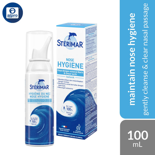 Sterimar Nose Hygiene & Comfort Isotonic Spray 100ml Sterimar