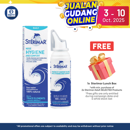Sterimar Nose Hygiene And Comfort 100ml | Gently Cleanse Sterimar