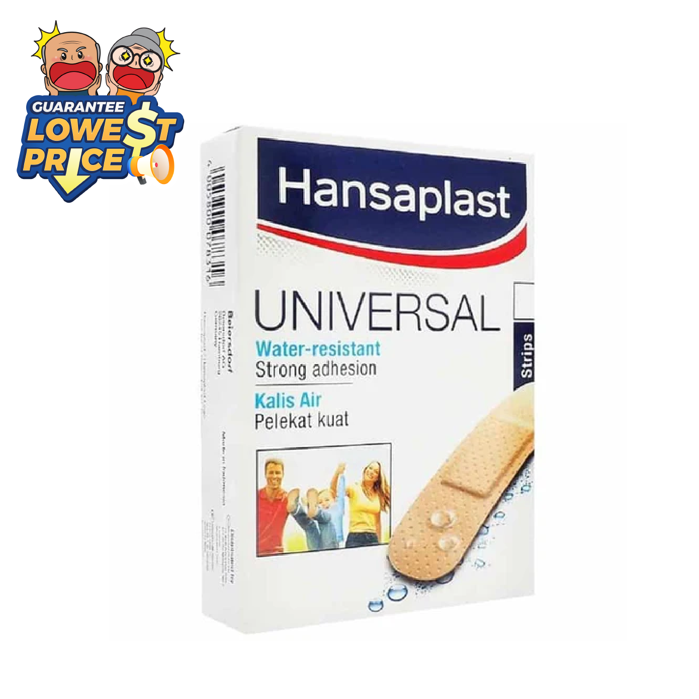 Hansaplast Uni.water Resistant 100s Alpro Pharmacy