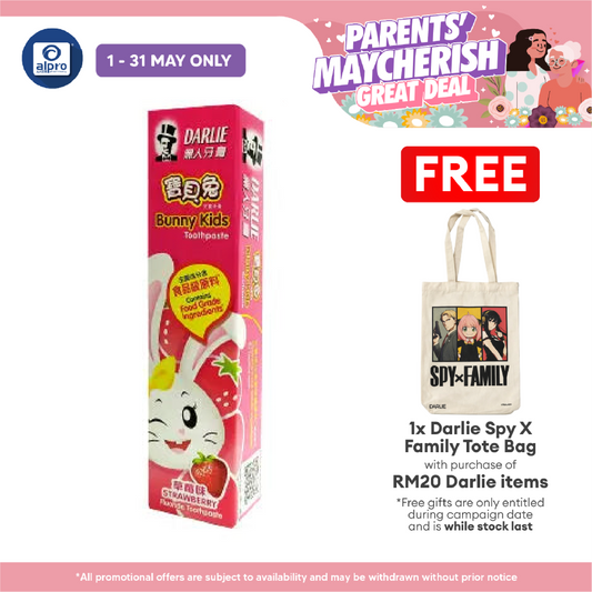Darlie Bunny Kids Toothpaste (strawberry Flavor) 40g Darlie