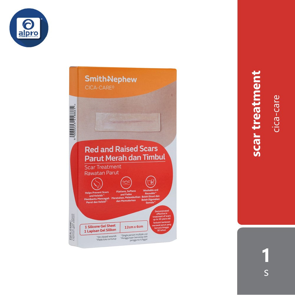 S&N Cica Care Gel 12x6cm 1s Alpro Pharmacy