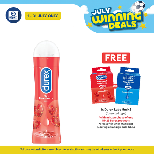 Durex Play Saucy Strawbeery Gel 100ml Durex