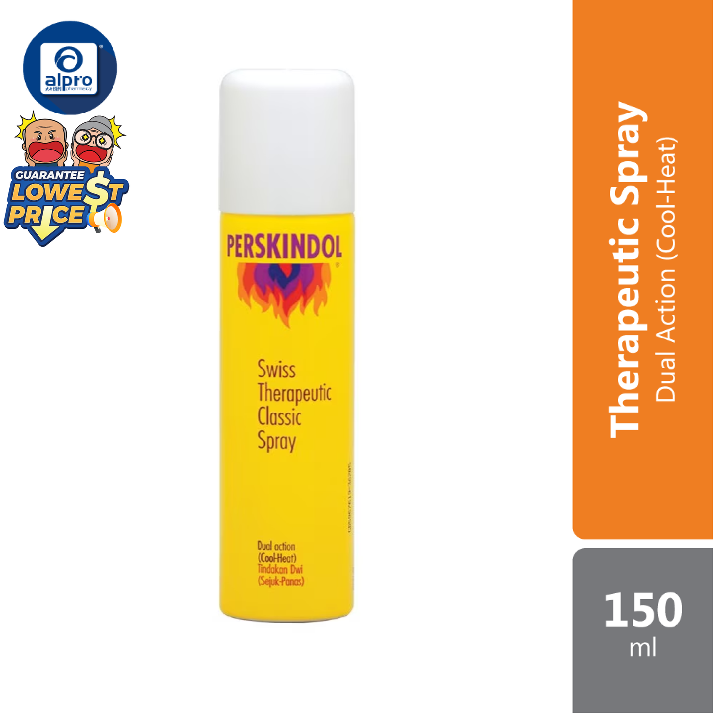 Perskindol Refreshing Spray 150ml | Relieve Pulled Muscle Perskindol
