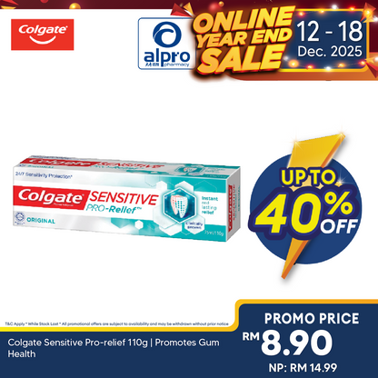 Colgate Sensitive Pro-relief 110g | Promotes Gum Health Colgate