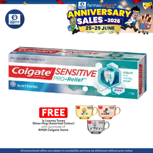 Colgate Sensitive Pro-Relief Whitening Toothpaste Colgate