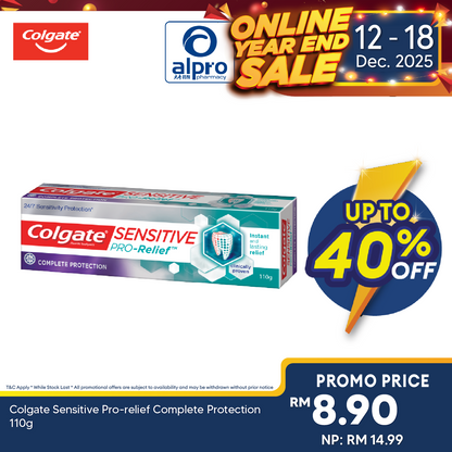 Colgate Sensitive Pro-relief Complete Protection 110g Colgate