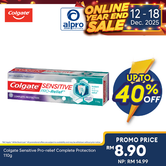 Colgate Sensitive Pro-relief Complete Protection 110g Colgate