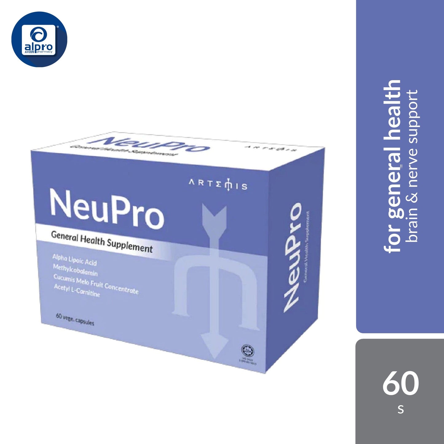 Artemis Neupro Capsule 60s | Support A Better Nerve Health Artemis