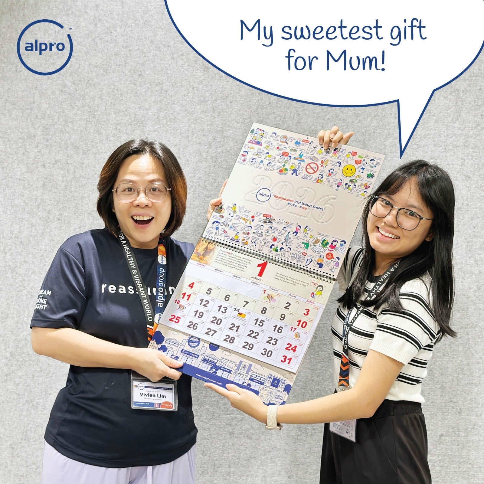 [Pre-Order Delivery Starts: 8/12/2025] Alpro Premium Calendar 2026 1s Alpro