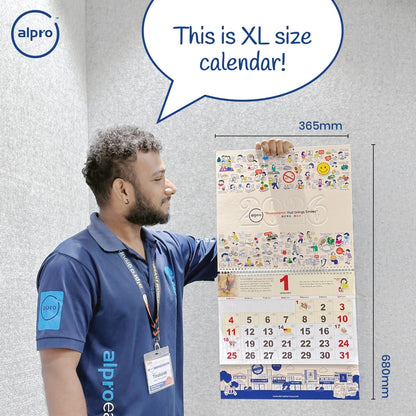 [Pre-Order Delivery Starts: 8/12/2025] Alpro Premium Calendar 2026 1s Alpro