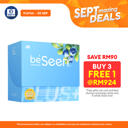 Beseen Plus Improved Eye-Brain Booster 5gx30s Beseen