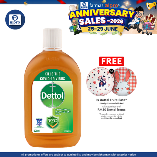 Dettol Antiseptic Liquid 500ml Dettol