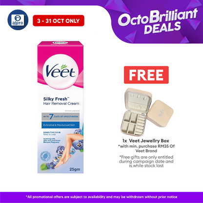 Veet Sensitive Skin Cream 25g Alpro Pharmacy