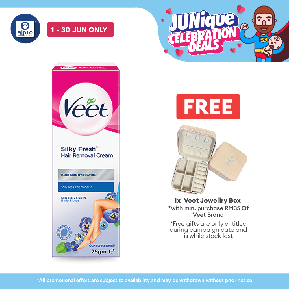 Veet Sensitive Skin Cream 25g Veet