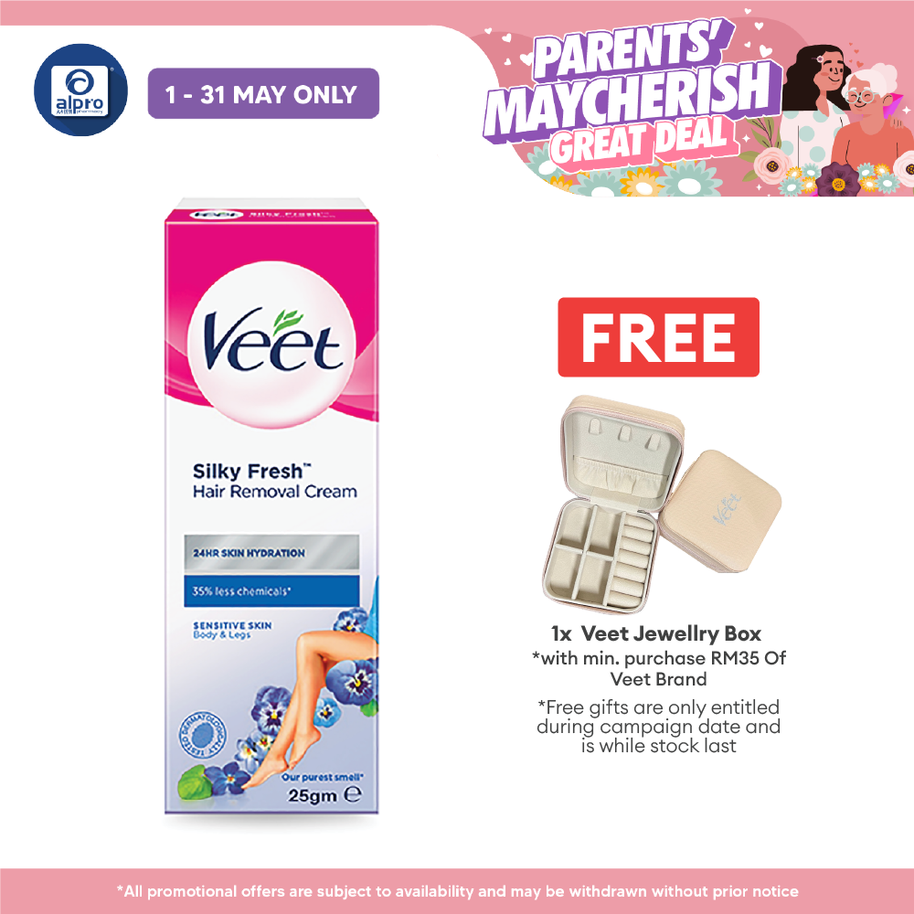 Veet Sensitive Skin Cream 25g Veet