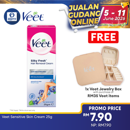 Veet Sensitive Skin Cream 25g Veet
