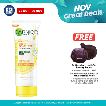 Garnier Bright Complete Vitamin C Face Wash (Foam) 100ml Garnier