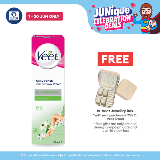 Veet Dry Skin Cream 100ml Veet