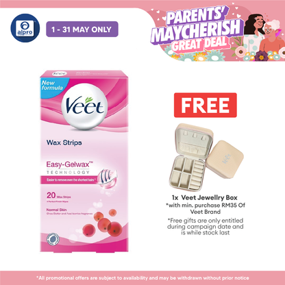 Veet Facial Wax Strip 20s Veet