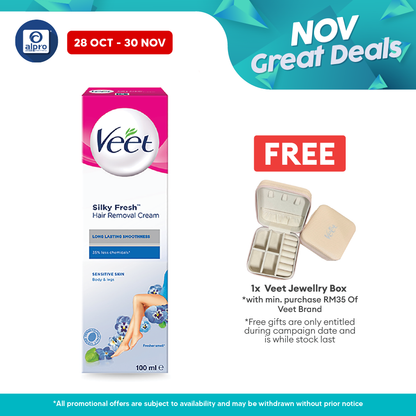 Veet Sensitive Skin Cream 100ml Alpro Pharmacy
