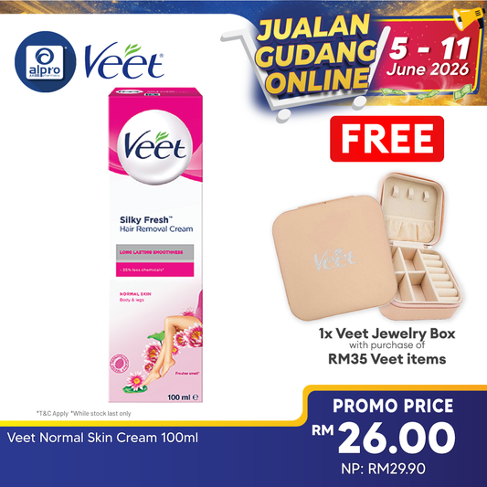 Veet Normal Skin Cream 100ml Veet
