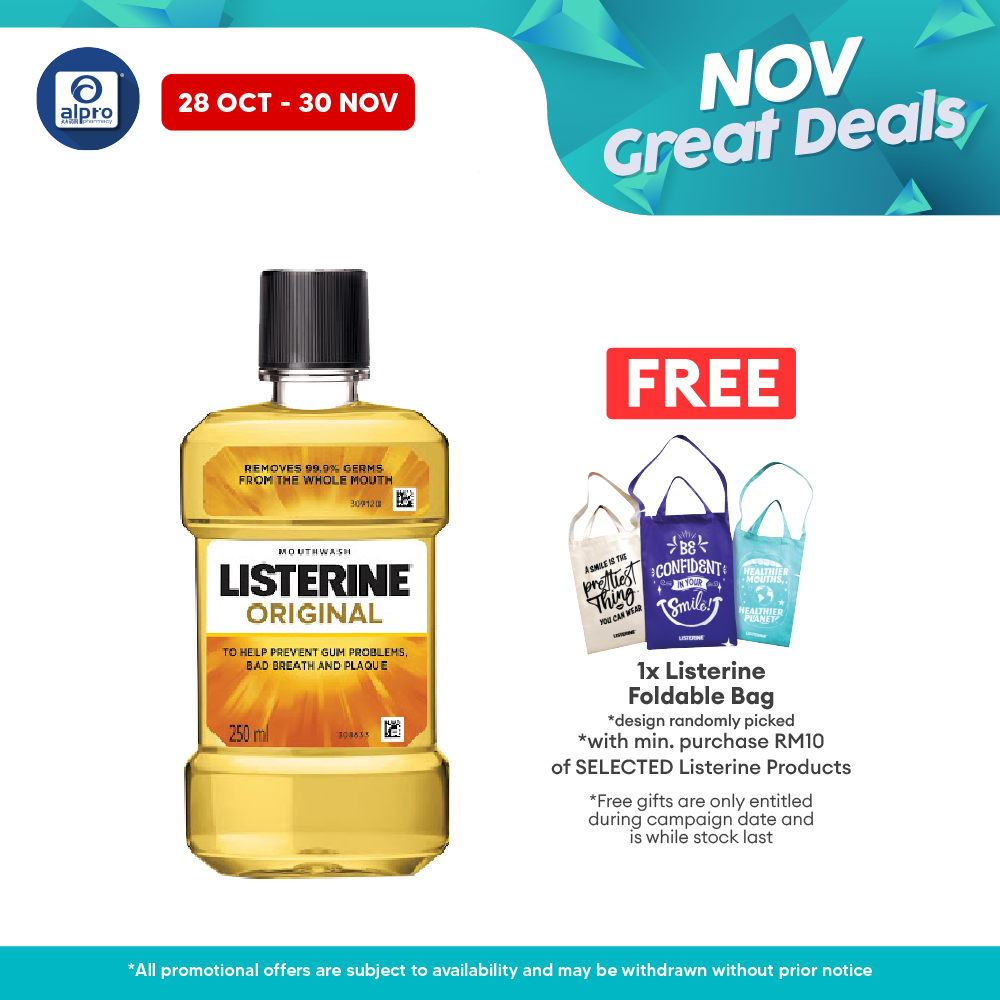 Listerine Original 250ml Listerine