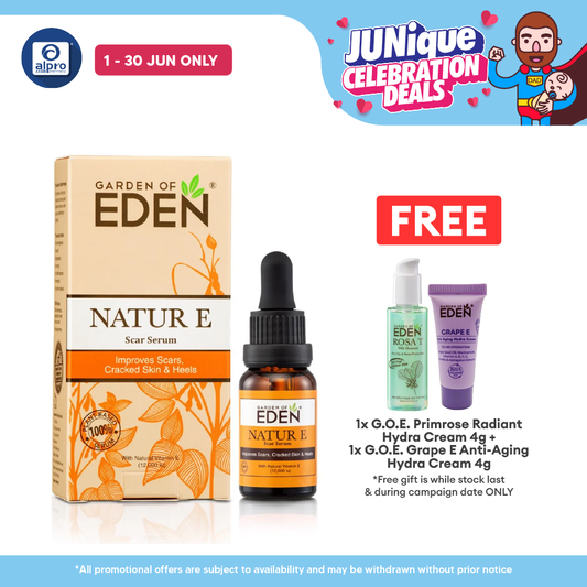 Garden Of Eden Natur E Scar Serum 5ml | Protects Skin Cells Garden Of Eden
