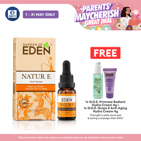 Garden Of Eden Natur E Scar Serum 5ml | Protects Skin Cells Garden Of Eden