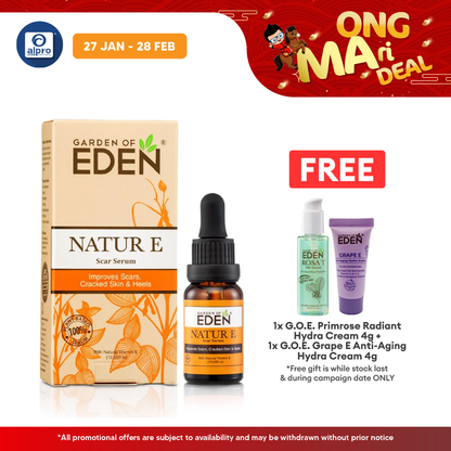 Garden Of Eden Natur E Scar Serum 5ml | Protects Skin Cells Garden Of Eden