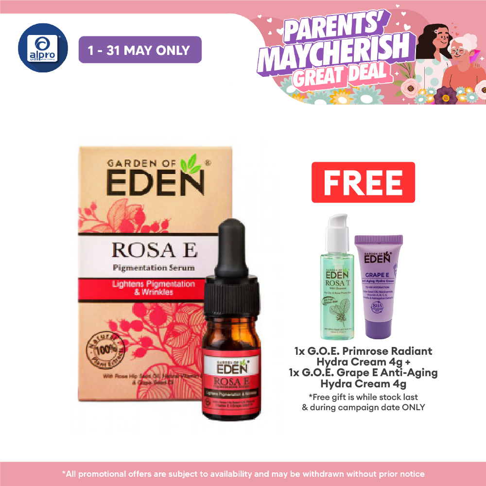 Garden Of Eden Rosa E Pigmentation Serum 5ml Garden Of Eden