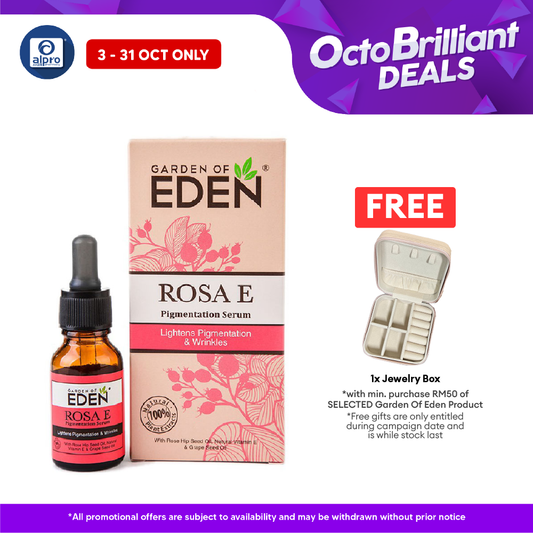 Garden Of Eden Rosa E Pigmentation Serum 15ml | Lightens Skin Tone Garden Of Eden