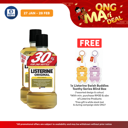 Listerine Original 750ml 2s | Breath Refresher Listerine