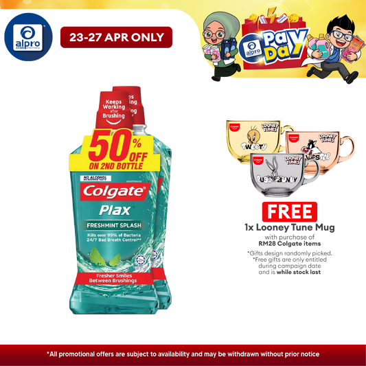 Colgate Plax Freshmint 750ml 2s Colgate