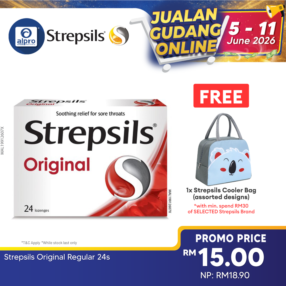 Strepsils Original Regular 24s Strepsils