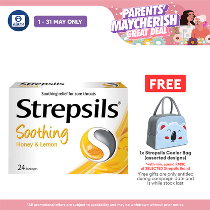 Strepsils Soothing Honey & Lemon 24s Strepsils