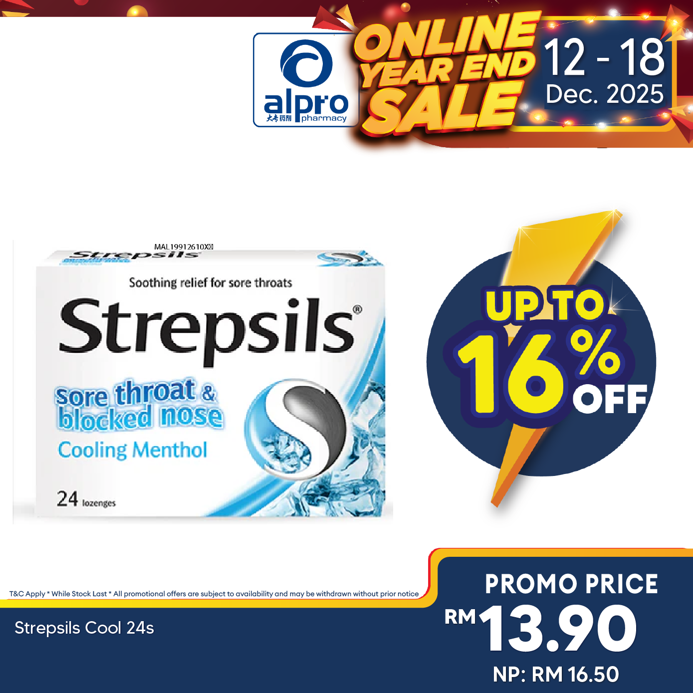 Strepsils Cool 24s Strepsils