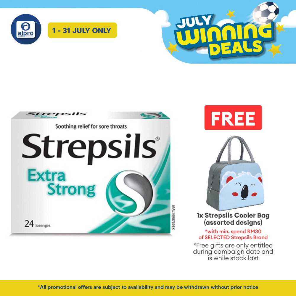Strepsils Extra Strong Menthol 24s Strepsils