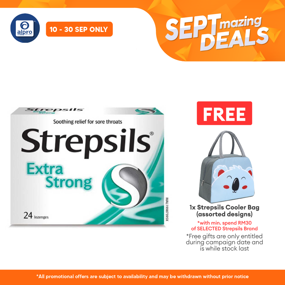 Strepsils Extra Strong Menthol 24s Alpro Pharmacy
