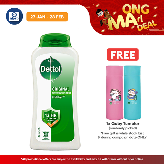 Dettol Shower Gel Original 250ml Alpro Pharmacy