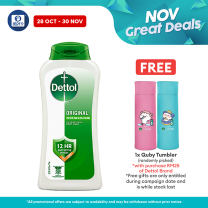 Dettol Shower Gel Original 250ml Alpro Pharmacy
