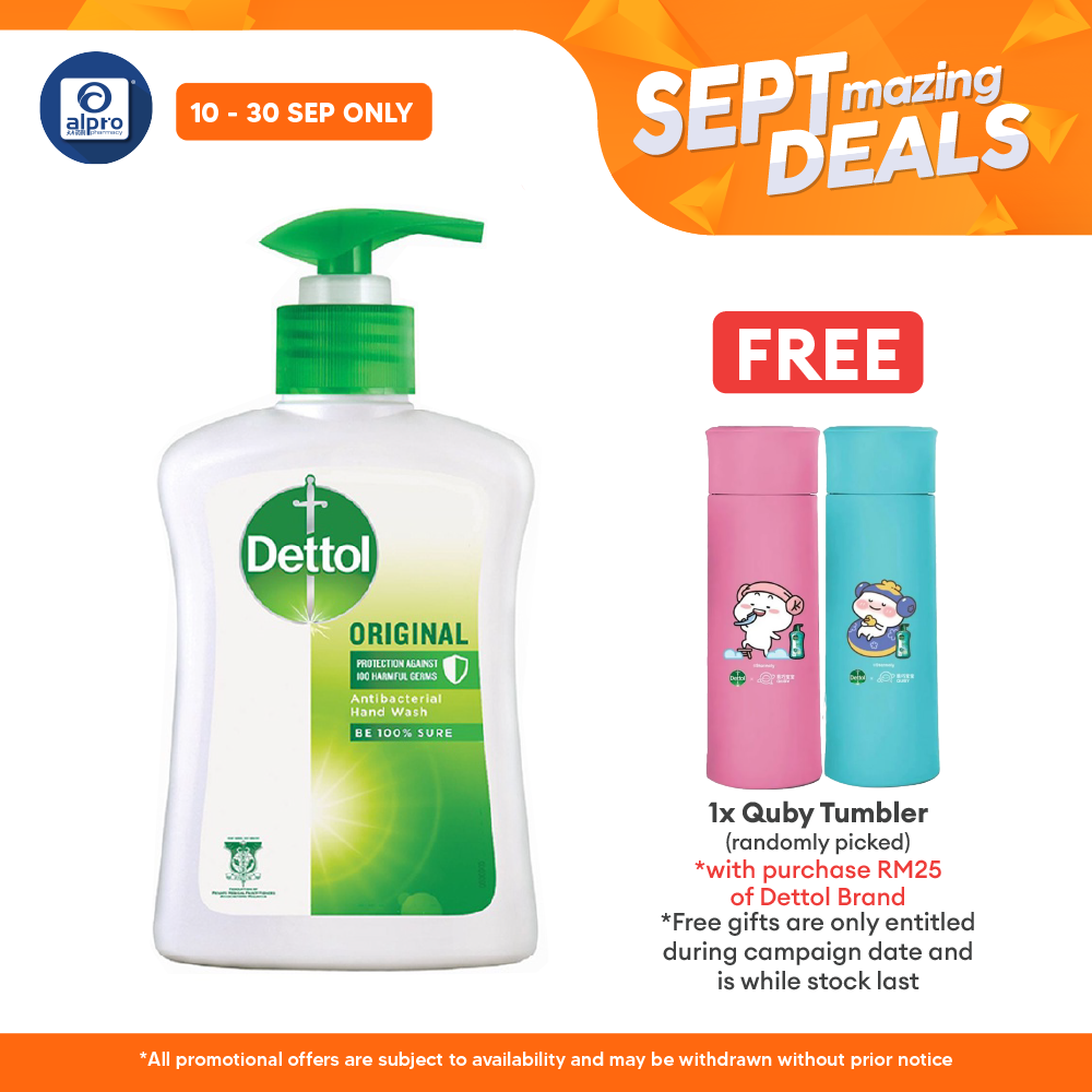Dettol Handwash Original (250 Ml) Alpro Pharmacy