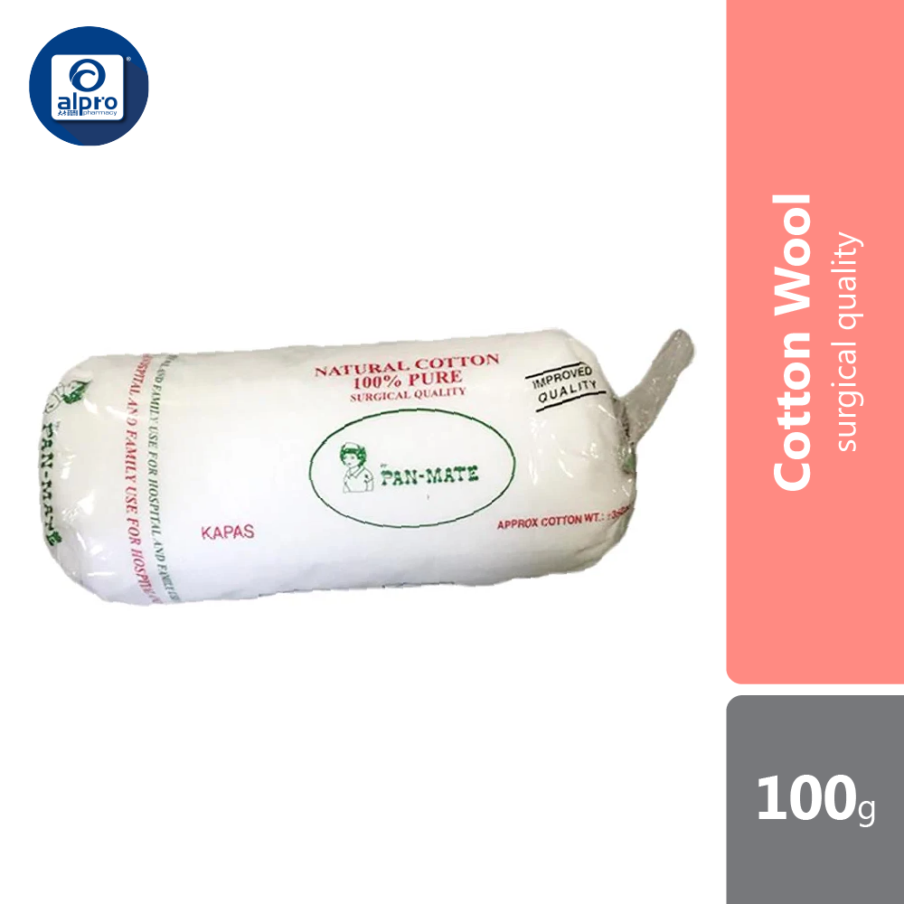 Pan-mate Cotton Wool 100g Pan-mate