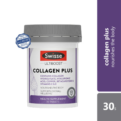 Swisse Ultiboost Collagen Plus 30s | Nourishes The Body Alpro Pharmacy