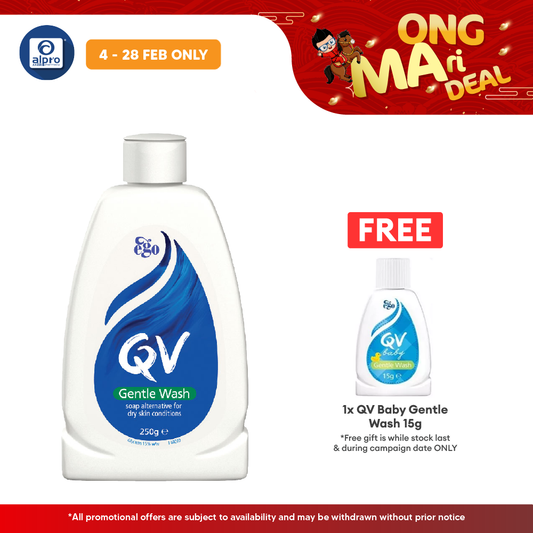 QV Gentle Wash 250ml | Soap Free Cleanser Yolu