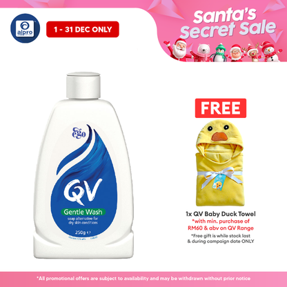 QV Gentle Wash 250ml | Soap Free Cleanser Alpro Pharmacy