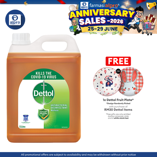 Dettol Antiseptic Disinfectant Liquid 5L Dettol