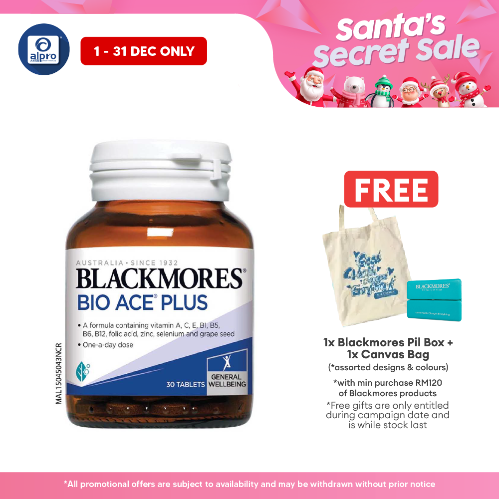 Blackmores Bio Ace Plus 30s | High Antioxidant Blackmores