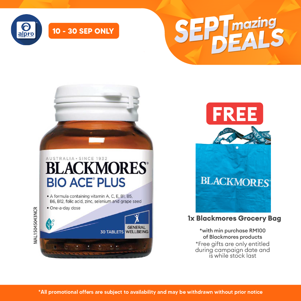 Blackmores Bio Ace Plus 30s | High Antioxidant Alpro Pharmacy